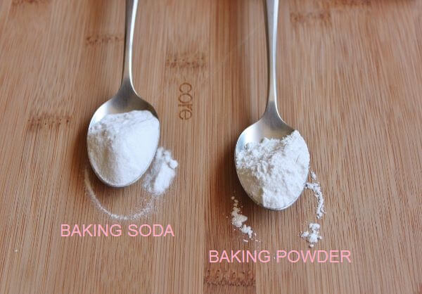 Baking soda vs. baking powder