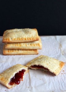 Homemade peanut butter and jelly pop tarts | wildwildwhisk.com