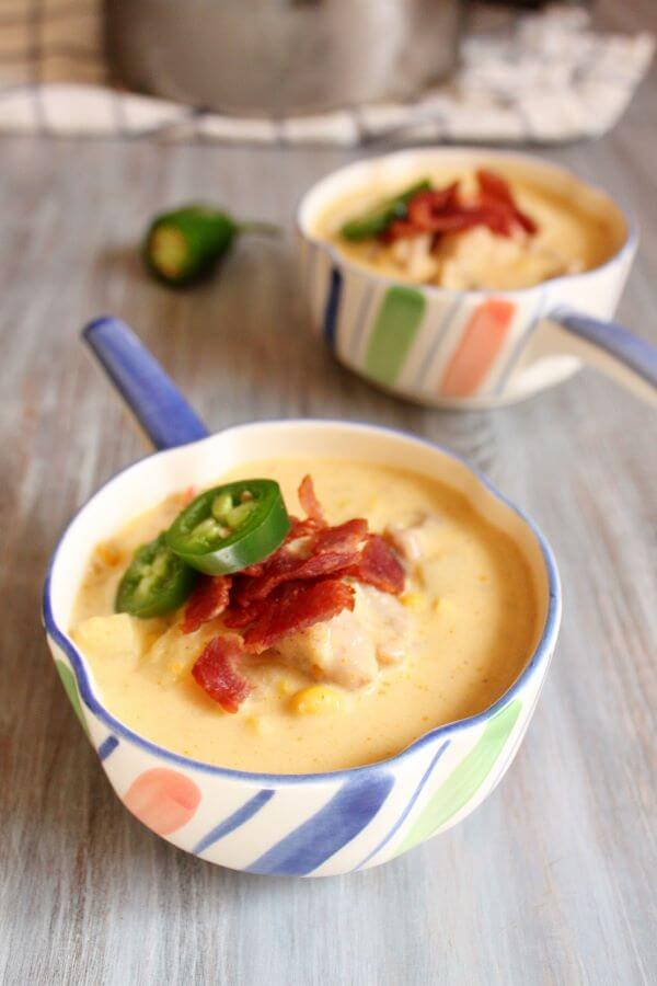 Jalapeno Chicken Corn Chowder Wild Wild Whisk