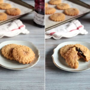 Peanut Butter and Jelly Cookies