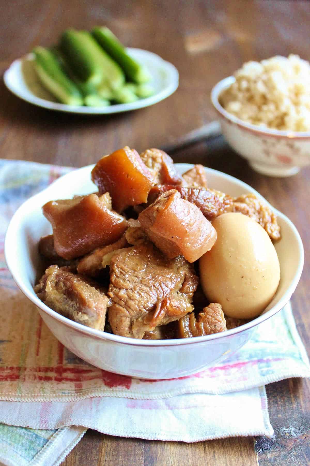 Vietnamese Braised Pork with Egg | wildwildwhisk.com