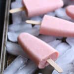 An easy recipe for Guava Popsicles that requires only two ingredients and less than five minutes of your time in the kitchen. | wildwildwhisk.com