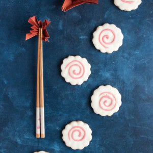 Narutomaki Shortbread Cookies