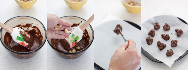 How to make Chocolate Covered Macadamia Nuts without a candy mold