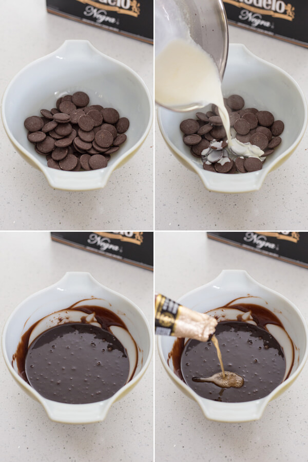 How to make Spicy Stout Brownies - step by step photos