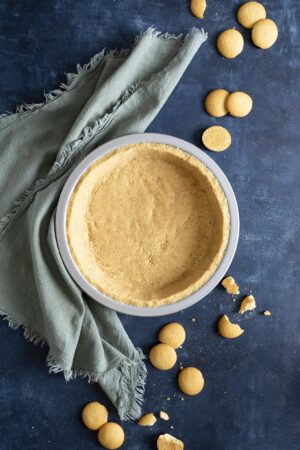 Simple 5-minute Vanilla Wafer Crust - Wild Wild Whisk