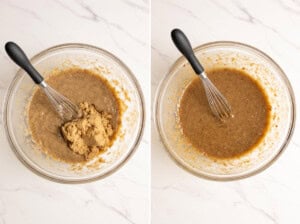 Mix in brown sugar.
