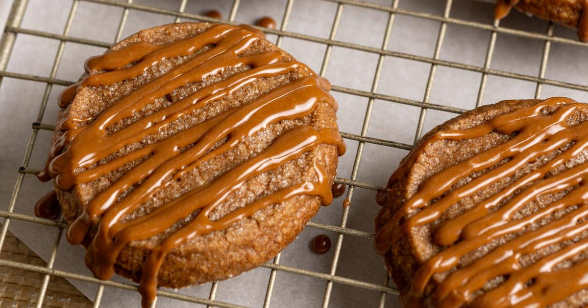Milk Tea Shortbread Cookies - Wild Wild Whisk